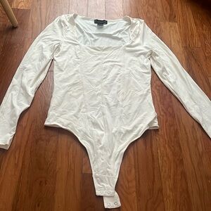 Cream colored Body Suit